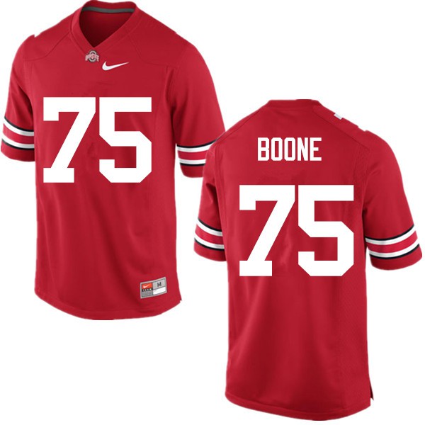 Ohio State Buckeyes #75 Alex Boone Men Stitched Jersey Red